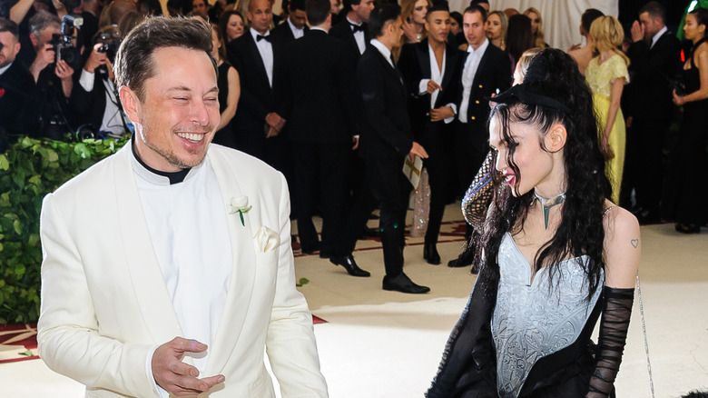 Elon Musk und Grimes bei der Met Gala 2018