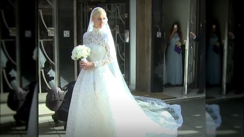 Nicky Hilton trägt ihr Hochzeitskleid