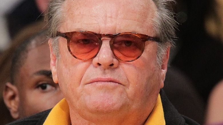 Jack Nicholson runzelt die Stirn