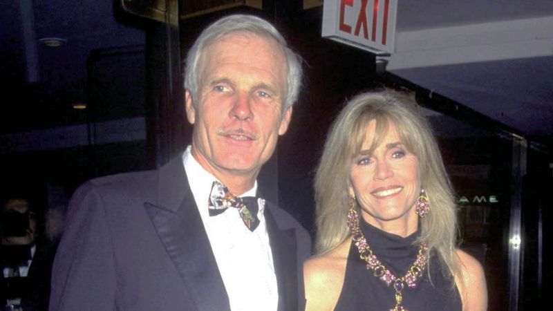 Ted Turner und Jane Fonda