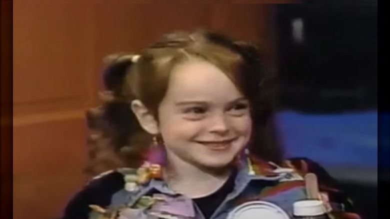 Lindsay Lohan lächelte als Kind