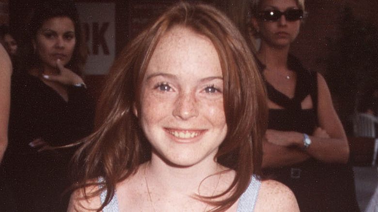 Lindsay Lohan lächelt