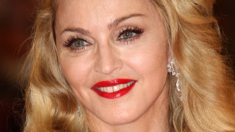 Roter Lippenstift von Madonna