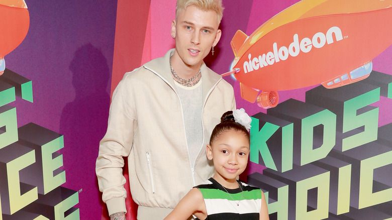 Machine Gun Kelly und seine Tochter bei den Nickelodeon Kids Choice Awards 2019
