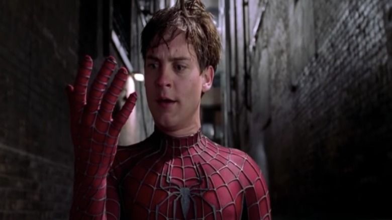 Tobey Maguire als Spiderman