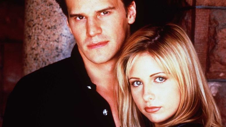 David Boreanaz und Sarah Michelle Gellar als Angel und Buffy