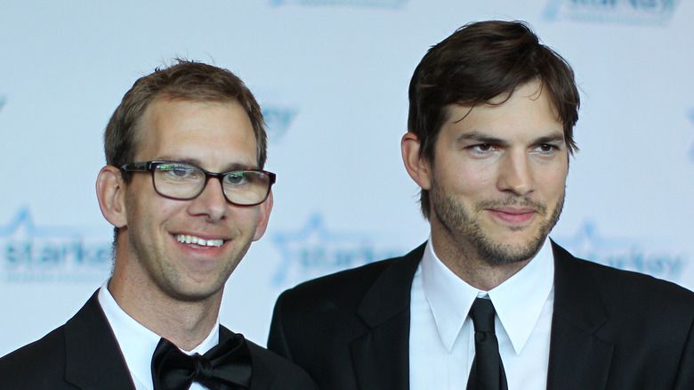 Ashton Kutcher mit Zwillingsbruder Michael Kutcher