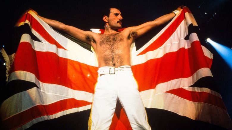 Freddie Mercury bei seinem letzten Konzert