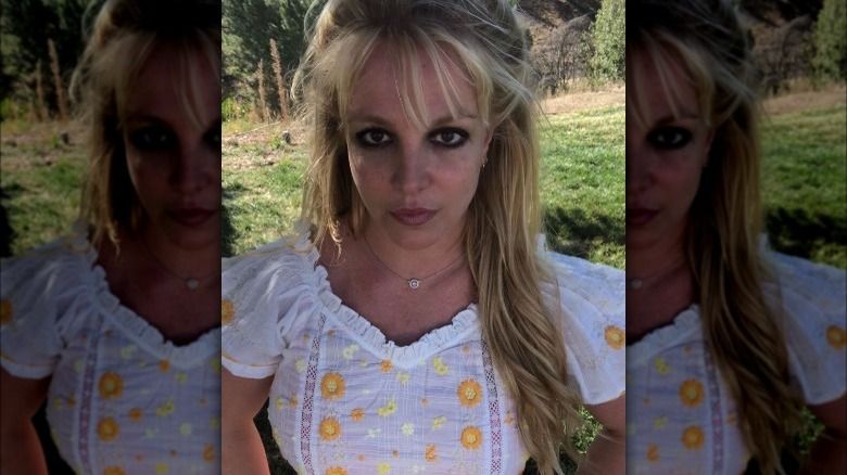 Britney Spears posiert