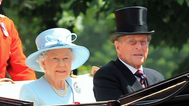 Queen Elizabeth und Prinz Philip zusammen