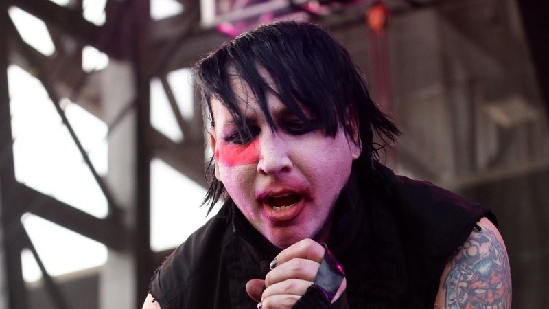 Marilyn Manson tritt in Columbus, Ohio auf. Mai 2020