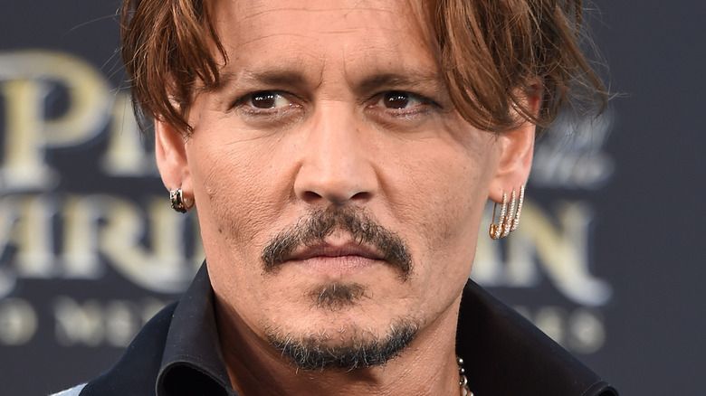 Johnny Depp auf dem roten Teppich